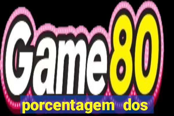 porcentagem dos jogos slots que pagam